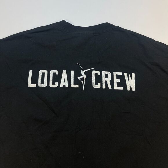 DAVE MATTHEWS BAND Vintage Local Crew Concert Tour T Shirt Sz Mens L - Picture 2 of 4